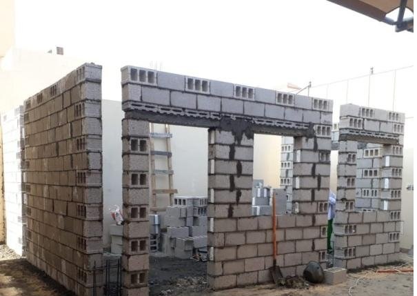 بناء ملاحق ومجالس