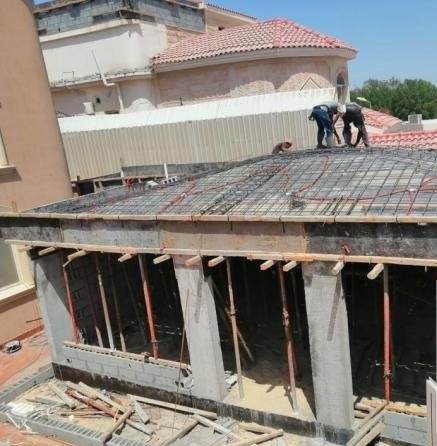 بناء ملاحق ومجالس