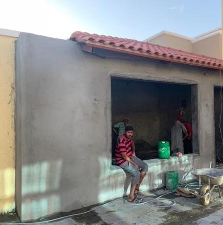 بناء ملاحق ومجالس