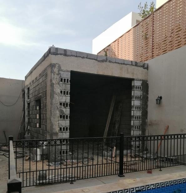 بناء ملاحق ومجالس