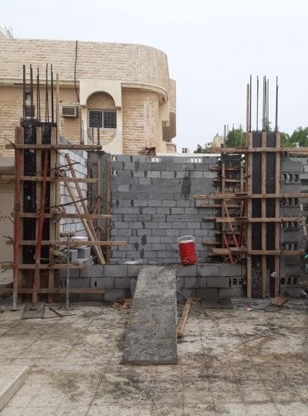 بناء ملاحق ومجالس